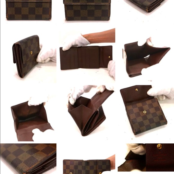 ❌❌Sold🚫🚫Authentic Louis Vuitton Wallet Damier Ebane - Picture 13 of 14